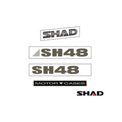 Ανταλλακτικό SHAD/D1B482ETR Αυτοκόλλητο TITANIUM Νεο SH 48