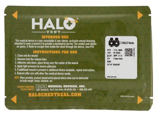 Βαλβίδες (Χ2) πνευμονοθώρακος HALO Vent 2 Pack της MDI®
