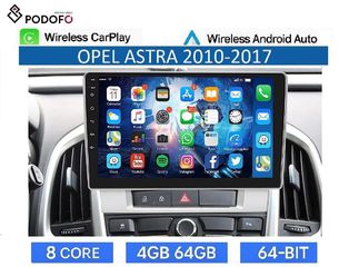 Opel Astra (2010-2017) Android Car Radio 9" 4+64GB 8-Core Ασύρματο CarPlay & Aσύρματο Android Auto GPS WiFi DSP FM/RDS