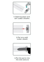 Pumped Silicone Pump Sleeve Medium - Black-thumb-3