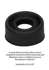 Pumped Silicone Pump Sleeve Medium - Black-thumb-4