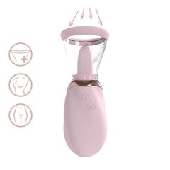 Pumped Boost - Rechargeable Vulva and Breast Pump - Pink-thumb-4