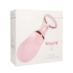 Pumped Boost - Rechargeable Vulva and Breast Pump - Pink-thumb-2
