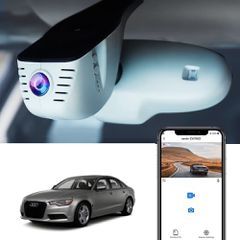 2K OEM Κάμερα Καταγραφής Audi A6 C7 (Factory Look Parking monitor option) - Κρυφό DVR 2K FHD για AUDI A6 (2011-2018) μαύρο ή γκρι