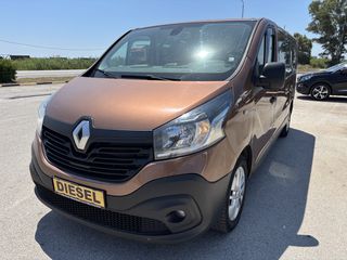 Renault Trafic 2017 L2H1 full extra clima και πίσω 9θεσεις 10/2017