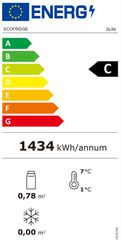 Βιτρίνα Συντήρησης 220lt SLIM 220 WOC-thumb-2