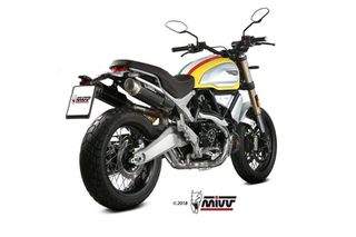 ΤΕΛΙΚA ΕΞΑΤΜΗΣΗΣ MIVV DUCATI SCRAMBLER 1100cc 2018-2020 GP PRO Black Carbon