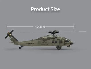 Helicopters 2025 F09 Black Hawk RC Helicopter  2.4GHz