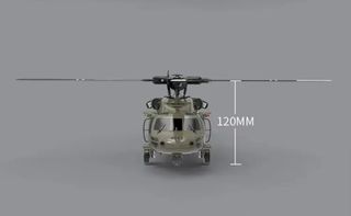 Ελικόπτερα 2025 F09 Black Hawk RC Helicopter  2.4GHz-thumb-2