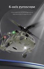 Ελικόπτερα 2025 F09 Black Hawk RC Helicopter  2.4GHz-thumb-3