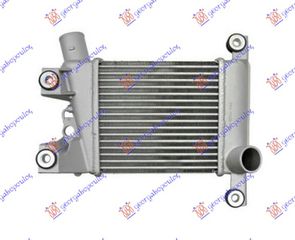 Ψυγείο Intercooler 2.5 Td (225x215x62) Παροχές Διαγωνια (all Aluminium) (14461VK500) για NISSAN P/U (D22) 2WD-4WD 98-01
