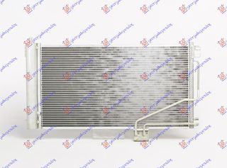 Ψυγείο A/C Για Ολα Βενζίνη & Πετρέλαιο (640x370) (βαλβιδα 12 mm)  (2035000054)   για MERCEDES CLK (W209) 02-09