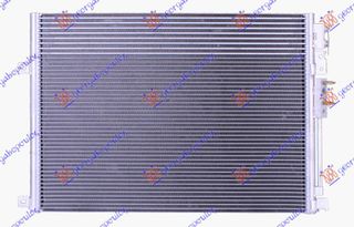 Ψυγείο A/C (600x450x20) 3.7 - 4.7 - 5.7 (55116928AA) για JEEP COMMANDER 06-10