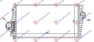 Ψυγείο Intercooler 2.0 TDI (656x345x30) (96436138) για CHEVROLET EPICA 07-