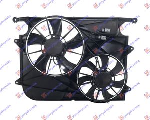 Βεντιλατέρ Ψυγείου Κομπλέ 2.0 - 2.2 Cdti (96829535)   για CHEVROLET CAPTIVA 07-12