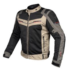 Nordcode Μπουφάν Μηχανής Escape inside/outside membrane Ανδρικό Καλοκαιρινό Μαύρο/Άμμου/Λαδί