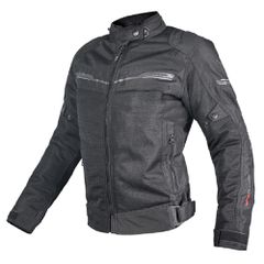 Nordcode Μπουφάν Μηχανής Escape inside/outside membrane Lady Καλοκαιρινό Μαύρο