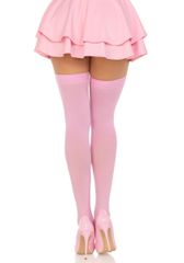 Nylon Over The Knee - PINK - O/S - HOSIERY