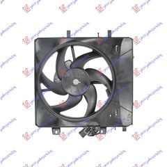 Βεντιλατέρ Ψυγείου Κομπλέ 1.2 THp - 1.2 - 1.6 Vti/1.4 - 1.6 Hdi - 1.6 BlueHdi (2 Φίσα) (340 mm) (1253H3) για PEUGEOT 2008 I 16-19