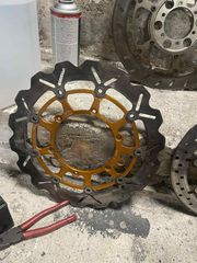 Δισκοπλακα ΜΑΡΓΑΡΙΤΑ KTM RACING ΠΟΡΤΟΚΑΛΙ 625 640 660 690SM και 690smc  και DUKE ΑΡΙΣΤΗ ΣΤΑ 180 ευρο