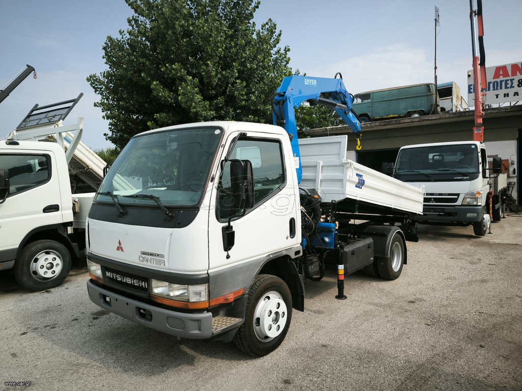 Ανατροπή + Γερανός Mitsubishi 2004 CANTER