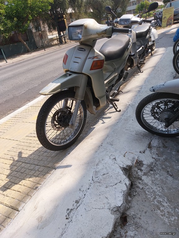 Kawasaki KAZE R 115 2002 Ευρωπαικο Με δυνατοτητα 4 ατοκων δοσεων χωρις πιστωτικες