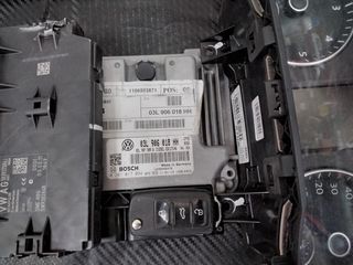 VOLKSWAGEN-VW TOURAN SET IMMO BOSCH 0 281 017 094,03L906018HH,CFFB,EDC17C46,7N0920870A,5K0937086J,5WK50284B