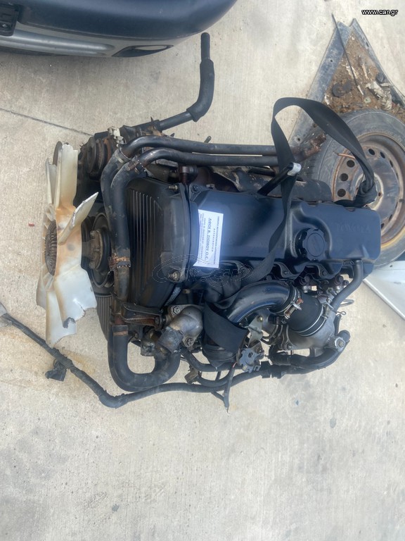 ΚΙΝΗΤΗΡΑΣ TOYOTA HILUX 2.4 2L