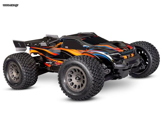 Off-Road Traxxas 2025 Mini XRT RTR TQi VXL-3s Orange - USB-C Charger / 2s Li-Po