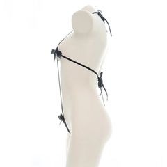 Micro Body with Bows, Black, OS-thumb-3