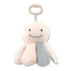 Λούτρινο Κρεμαστό Παιχνίδι Octopus Natural Beige Lorelli