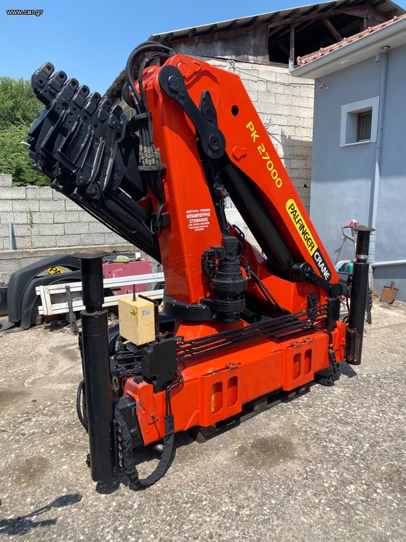 Γερανοί Palfinger 2005 PK 27000. RADIO CONTROL