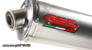 ΕΞΑΤΜΙΣΗ ΟΛΟΣΩΜΗ GPR OVAL INOX DERBI  I GP1 125 2002-2006 