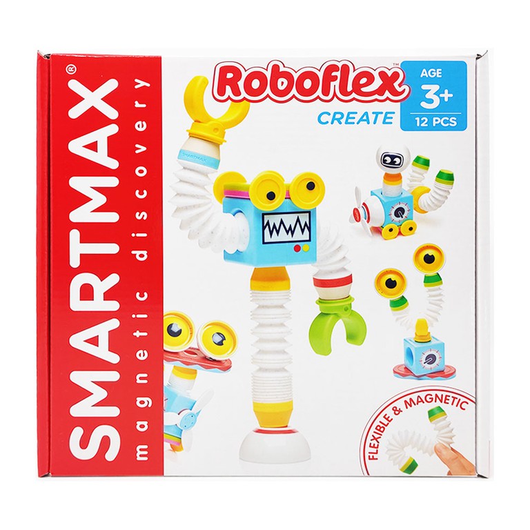 Smart Roboflex Κατασκευάζω ελαστικά & μαγνητικά Ρομπότ 12τεμ.