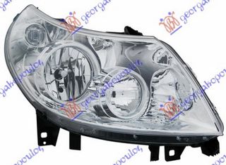 Φανάρι Εμπρός Ηλεκτρικό (H7 / H1) (134066308) Δεξί για PEUGEOT BOXER 06-14