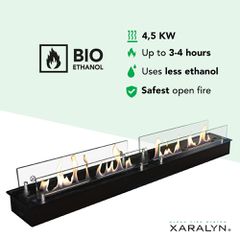 Xaralyn Burner XXL Black Καυστήρας Βιοαιθανόλης