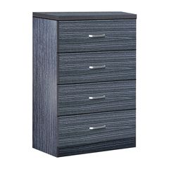 Συρταριέρα Killian με 4 συρτάρια wenge 80x40x80εκ