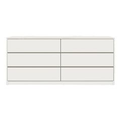 Συρταριέρα Kuanger mdf σε λευκή απόχρωση 120x40x70εκ