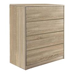 Συρταριέρα Kuanger mdf σε φυσική απόχρωση 80x40x89εκ