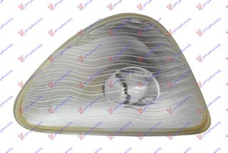 Φλάς Πλαϊνό Καθρέφτη Λευκό  Δεξιά  για RENAULT MODUS 05-08