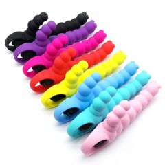 Mini Caterpillar G-spot Vibrator 16cm Black-thumb-4