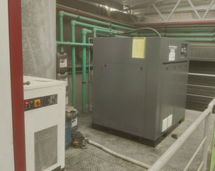 Κοχλιοφόρος 100 hp inverter με 5 χρόνια service  13 bar  καινούργιος αεροσυμπιεστής-thumb-1