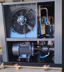 Κοχλιοφόρος 100 hp inverter με 5 χρόνια service  13 bar  καινούργιος αεροσυμπιεστής-thumb-4