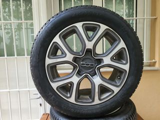 4 Ζαντολάστιχα Fiat 500X με καινούρια λάστιχα