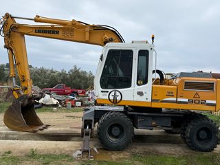 Εκσκαφέας Με Λάστιχα Liebherr 1994 A902 litronic-thumb-35
