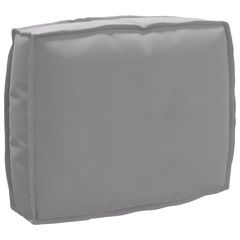 Μαξιλάρι Παλέτας για Ανάκλινδρο Γκρι 50x40x12 εκ. Πολυεστέρας