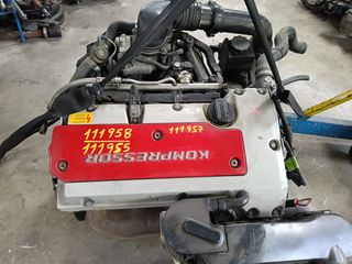 ΚΙΝΗΤΗΡΑΣ 111957  W210   2.0 CC  163HP  MERCEDES BENZ E-200 KOMPRESSOR   00-02