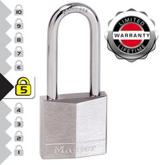 Λουκέτο Νίκελ Μακρύλαιμο Masterlock Lock 40mm