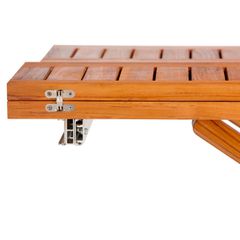 Ορθογώνιο Πτυσσόμενο Τραπέζι Marine Business Teak Table 120×80 Εκ