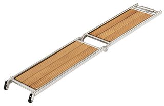 Πασαρέλα Πτυσσομενη AISI316/iroko 220 cm Osculati